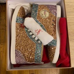 Louboutin ORLATO FLAT GLITTER